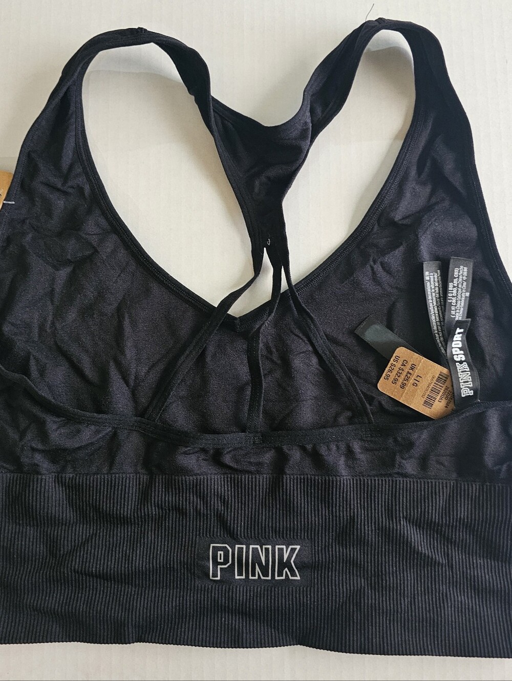 Pink Sport Bra - Picture 2 of 3